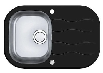 Мойка для кухни Alveus WAVE UP 20 черный 760x500 1123814
