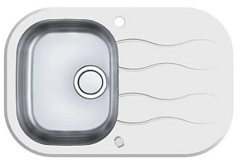 Мойка для кухни Alveus WAVE UP 20 белый 760x500 1123813