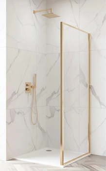 Душевая стенка CeramaLux CL80 Matt Gold