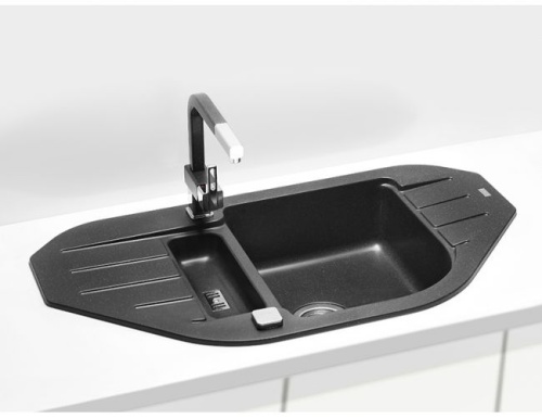 Мойка для кухни Alveus NIAGARA 60 Granital CARBON-G91 900x500x160 1090940