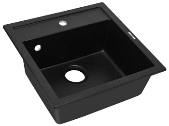 Мойка кухонная Zorg Como 51 черный опал
