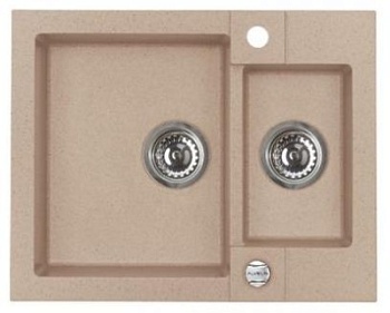 Мойка для кухни Alveus ROCK 80 Granital ARCTIC-G11 595x475x160 1090956