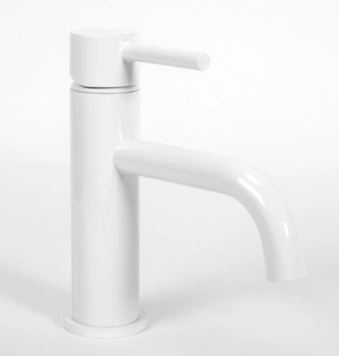 Смеситель для умывальника Rea Lungo White Matt B4401