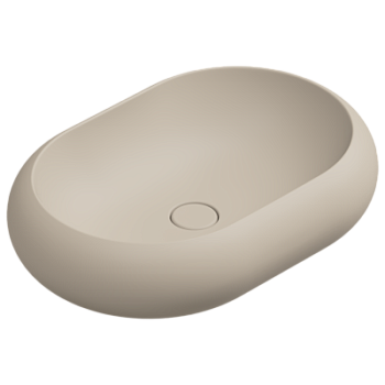 Раковина накладная 60x42 см GSG Ceramic Design Petra PELAV60034, Sabbia Matt