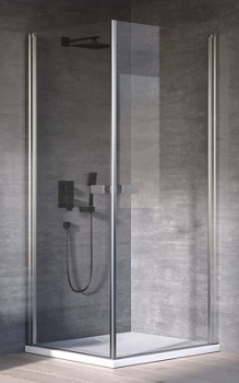 Душевой уголок Kolpa-San Andromeda Q 100 silver brill transparent 516470