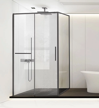 Душевой уголок Vincea Slim Soft VSR-1SS8014CLGM