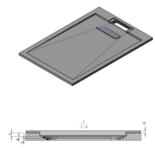 Душевой поддон Vincea VST-4SRL9016W