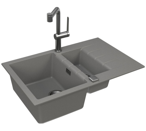 Мойка для кухни Alveus Granital CADIT 70 CONCRETE - G81 790x500 1131360