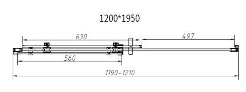 Душевой уголок Vincea Como-N VSR-4CN8012CL