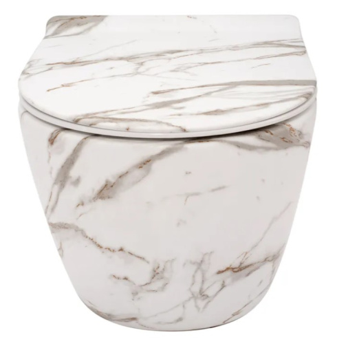 Унитаз подвесной Rea Carlos rimless Lava matt C8004