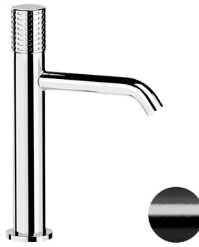 Смеситель для раковины Remer Celebrity CEC12ACFP, черный брашированный хром