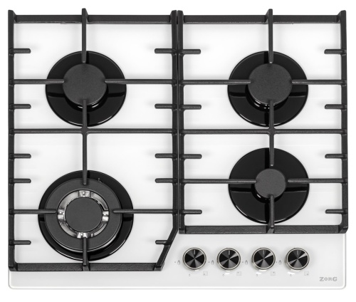 Газовая варочная панель ZORG HAG63 FDW white
