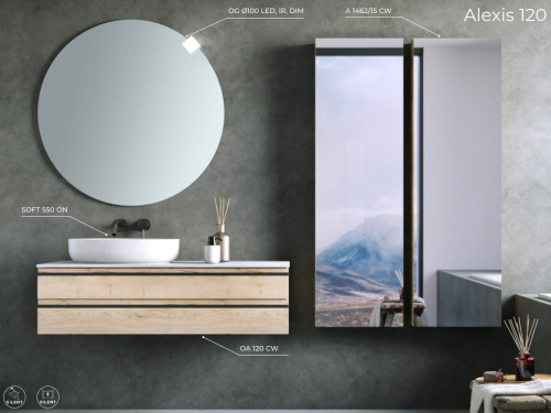 Тумба подвесная Kolpa-san Alexis OA 120 Craft wood 547230 Тумба подвесная Kolpa-san Alexis OA 120 Craft wood 547230