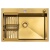 Комплект Arfeka Eco AR мойка 700*500, коландер, дозатор gold decor Комплект Arfeka Eco AR мойка 700*500, коландер, дозатор gold decor