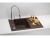 Мойка для кухни Alveus FORMIC 30 Granital+ CHOCOLATE-G03M 760x500 1108029