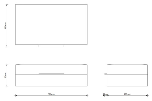 Контейнер универсальный Decor Walther Brownie BOX L 0939897
