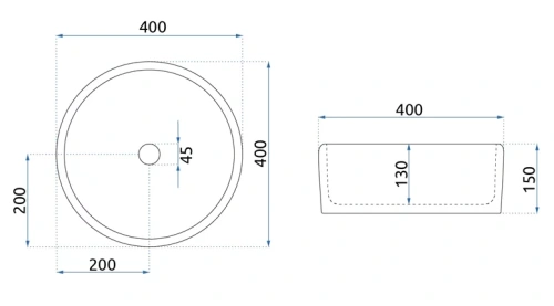 Умывальник Rea Florisa U3308
