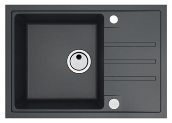Мойка для кухни Alveus Granital INTERMEZZO 40 G91 CARBON 680x480x200 1144968