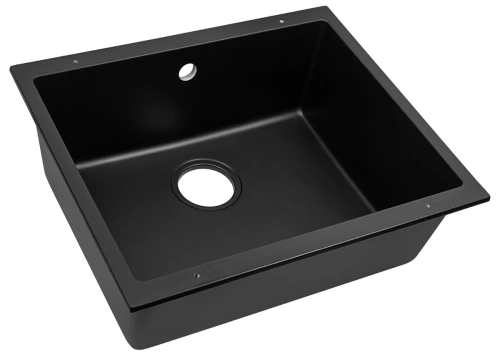 Мойка кухонная Zorg Subline 50 черный оникс