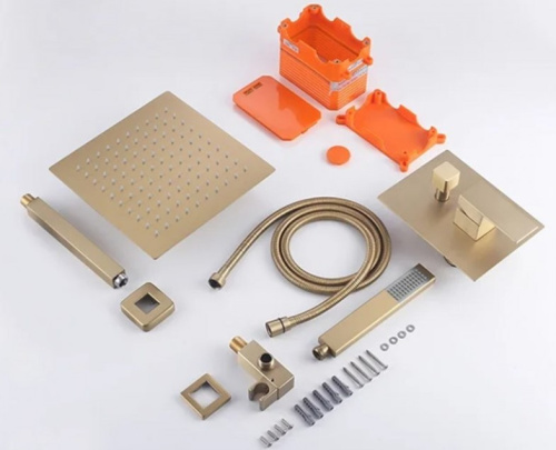 Душевая система Rea Bento Gold P4893