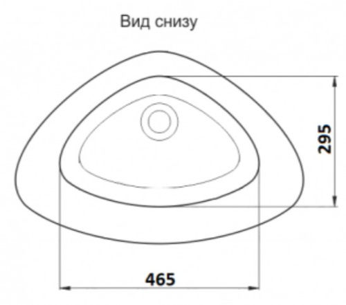 Умывальник CeramaLux 9062