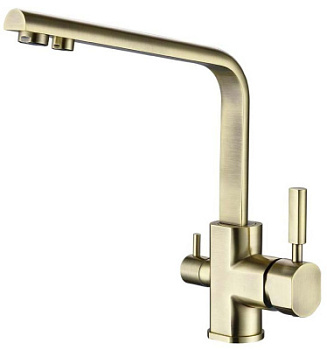 Смеситель для мойки Vivi Felice 1516-1 Bronzo