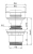 Донный клапан для раковины Vincea DPU-1B01CH с переливом