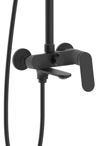 Душевая система Rea Marco black matt P8545