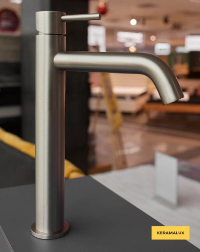 Смеситель для умывальника Vivi Felice 0625 Nichel