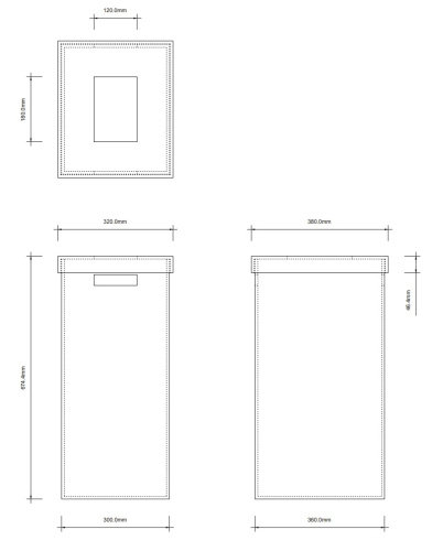 Корзина для полотенец Decor Walther Brownie AWB 0937560