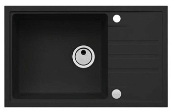 Мойка для кухни Alveus INTERMEZZO 130 Granital DEEP BLACK-G90 780x480x200 1149117