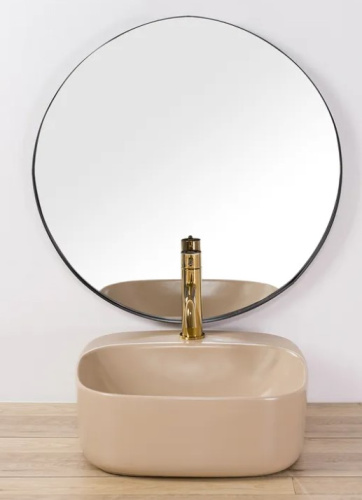 Умывальник Rea Luiza 42 Beige matt U9607