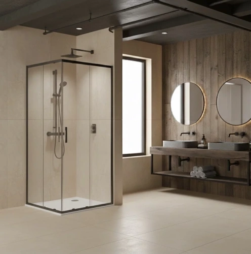 Душевой уголок CeramaLux CL902-90 GREY