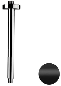 Кронштейн потолочный 30 см Remer 347N30NO, черный матовый