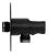 Держатель ручного душа с подключением Remer 337XNO, черный матовый