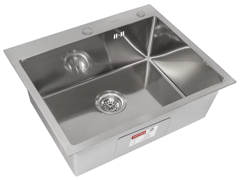 Мойка кухонная Arfeka Eco AR 600*500 satin decor millet grains