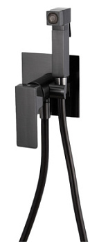 Гигиенический душ Remer Absolute AU65CFP, чёрный брашированный хром