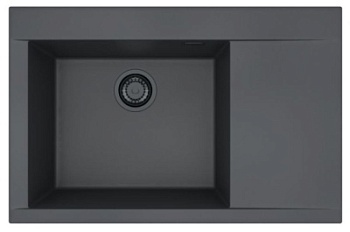 Мойка для кухни Alveus PURE-G 70R Algranit DEEP BLACK-A90 BE 790x520x198 1149504