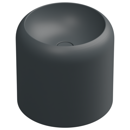 Раковина накладная 42 см GSG Ceramic Design Petra PELAVSECOLFS028, Ebano Matt