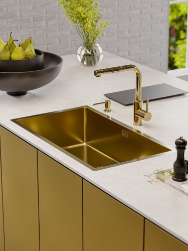 Смеситель для кухни Alveus ZEOS P MONARCH GOLD 1136501