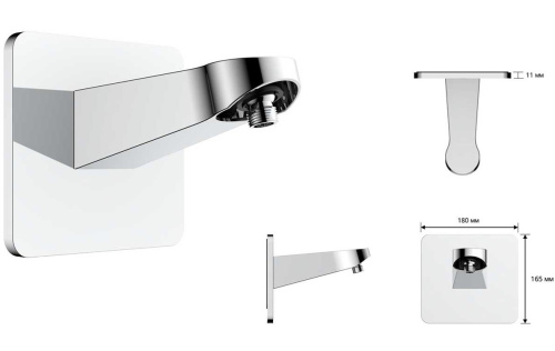 Верхний душ Vincea VSHD-3I4CGM