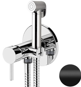 Гигиенический душ Remer Metrica MC65WNO, черный матовый