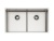 Мойка для кухни Alveus NOX 80 BRS 762x440x200 1149928 Мойка для кухни Alveus NOX 80 BRS 762x440x200 1149928