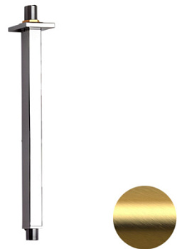 Кронштейн потолочный 20 см Remer 347S20BG, золото брашированное