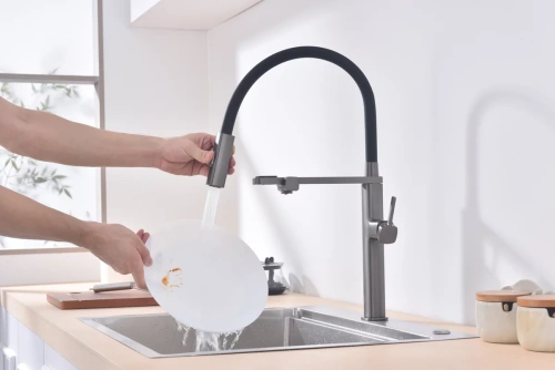 Смеситель для кухни Vincea VKF-119GM