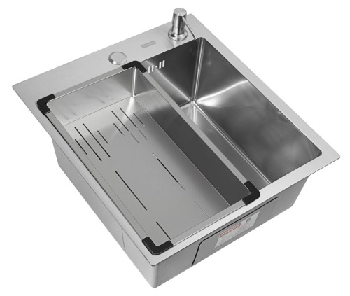 Комплект Arfeka Eco AR мойка 450*500, коландер G, дозатор satin decor millet