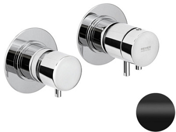 Смеситель для душа Remer X Style XT96NO, черный матовый