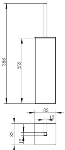 Ёршик напольный Vivi Felice F0313