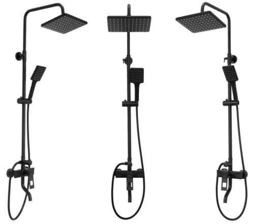 Душевая система Rea Soul Black B9998