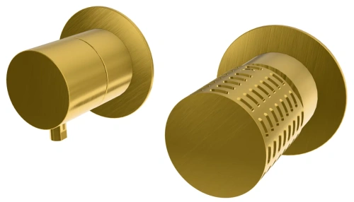 Смеситель для душа Remer Celebrity CEC92ZPWBBG, золото брашированное